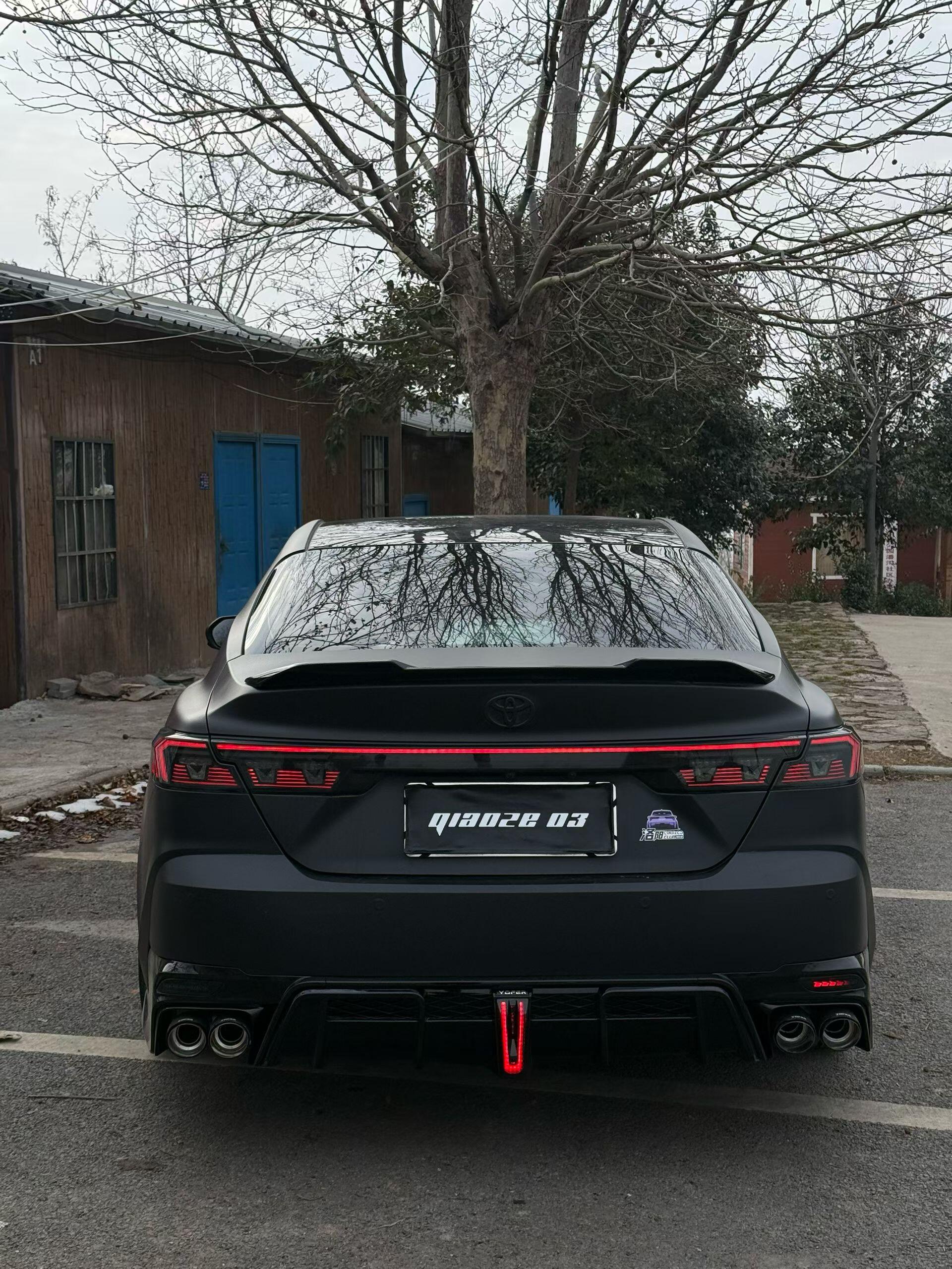 Toyota Camry XV80 9th Gen XSE SE XLE LE 2025-ON with Aftermarket Parts - Rear Diffuser PP Polypropylene from Yofer USA