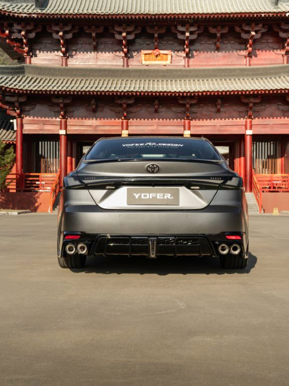 Toyota Camry XV80 9th Gen XSE SE XLE LE 2025-ON with Aftermarket Parts - Rear Diffuser PP Polypropylene from Yofer USA