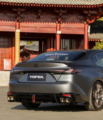 Yofer USA RADIANT V3 Style Rear Diffuser for Toyota Camry XV80 9th Gen XSE SE XLE LE 2025-ON PP Polypropylene