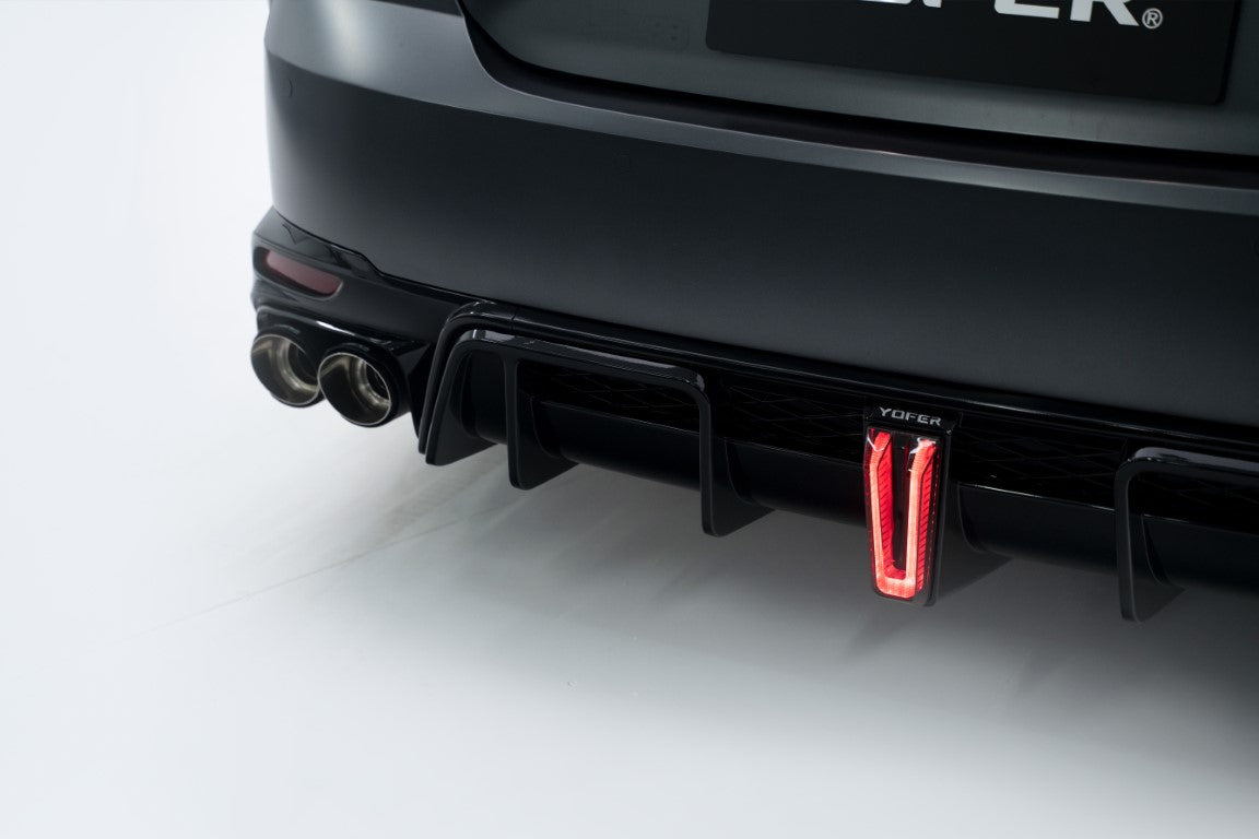 Toyota Camry XV80 9th Gen XSE SE XLE LE 2025-ON with Aftermarket Parts - Rear Diffuser PP Polypropylene from Yofer USA