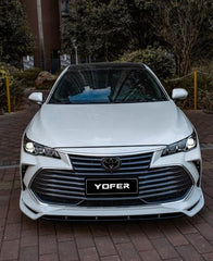 Toyota Avalon 5th Gen XX50 2019-2022 with Aftermarket Parts - Front Lip Splitter PP from Yofer USA