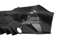 Subaru BRZ ZD8 2022 2023 2024 & Toyota GR86 ZN8 & 2022 2023 2024 with Aftermarket Parts - "SHINING" Widebody Rear Bumper & Diffuser Carbon Fiber / FRP from Robot Craftsman