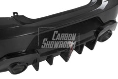  Subaru BRZ ZD8 2022 2023 2024 & Toyota GR86 ZN8 & 2022 2023 2024 with Aftermarket Parts - "SHINING" Widebody Rear Bumper & Diffuser Carbon Fiber / FRP from Robot Craftsman