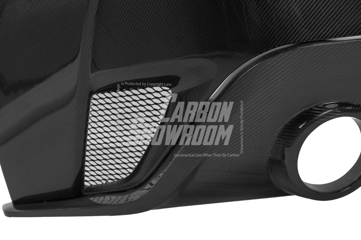  Subaru BRZ ZD8 2022 2023 2024 & Toyota GR86 ZN8 & 2022 2023 2024 with Aftermarket Parts - "SHINING" Widebody Rear Bumper & Diffuser Carbon Fiber / FRP from Robot Craftsman