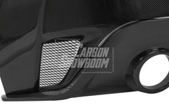 Subaru BRZ ZD8 2022 2023 2024 & Toyota GR86 ZN8 & 2022 2023 2024 with Aftermarket Parts - "SHINING" Widebody Rear Bumper & Diffuser Carbon Fiber / FRP from Robot Craftsman