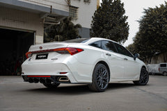 Toyota Avalon 5th Gen XX50 2019-2022 with Aftermarket Parts - Rear Diffuser & Canards PP from Yofer USA