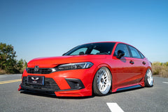 Honda Civic 11th Gen FE1 FE2 FE4 2022 2023 2024 & Civic 11th Gen FL1 FL2 FL4 2022 2023 2024 with Aftermarket Parts - V2 Style Side Skirts PP from Yofer USA