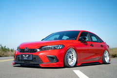 Honda Civic 11th Gen FE1 FE2 FE4 2022 2023 2024 & Civic 11th Gen FL1 FL2 FL4 2022 2023 2024 with Aftermarket Parts - V2 Style Side Skirts PP from Yofer USA