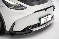 Tesla Model Y / Performance 2021-ON with Aftermarket Parts - Loong Flames Max Front Bumper PP from Yofer USA