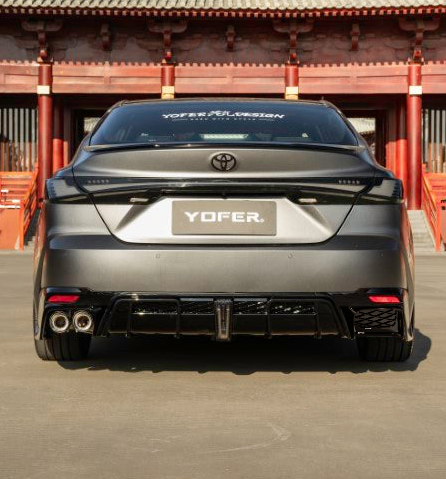 Toyota Camry XV80 9th Gen XSE SE XLE LE 2025-ON with Aftermarket Parts - Rear Diffuser PP Polypropylene from Yofer USA