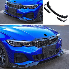 Aero Republic AC Style Carbon Front Lip Splitter for BMW 3 Series G20 M340i 330i 2019-2022 - Performance SpeedShop