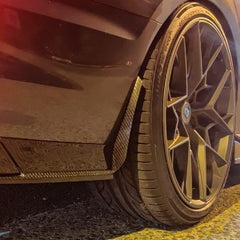 Aero Republic Audi A4 S4 RS4 B9 B9.5 Carbon Fiber Arch Guards Mud Flaps Front & Rear Package - Performance SpeedShop