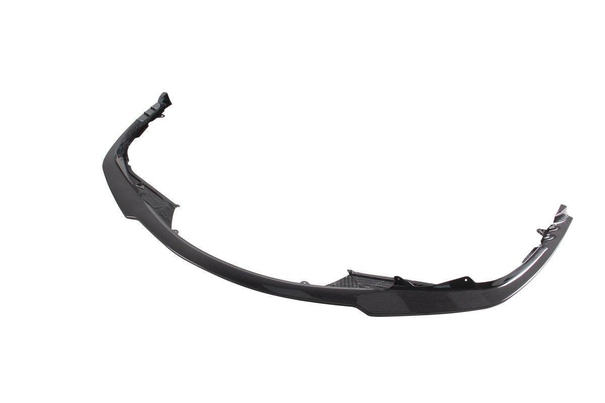 Ferrari SF90 Stradale & Spider 2021 2022 2023 2024 2025 with Aftermarket Parts - AR Style Lower Front Lip Pre-preg Carbon Fiber from Aero Republic