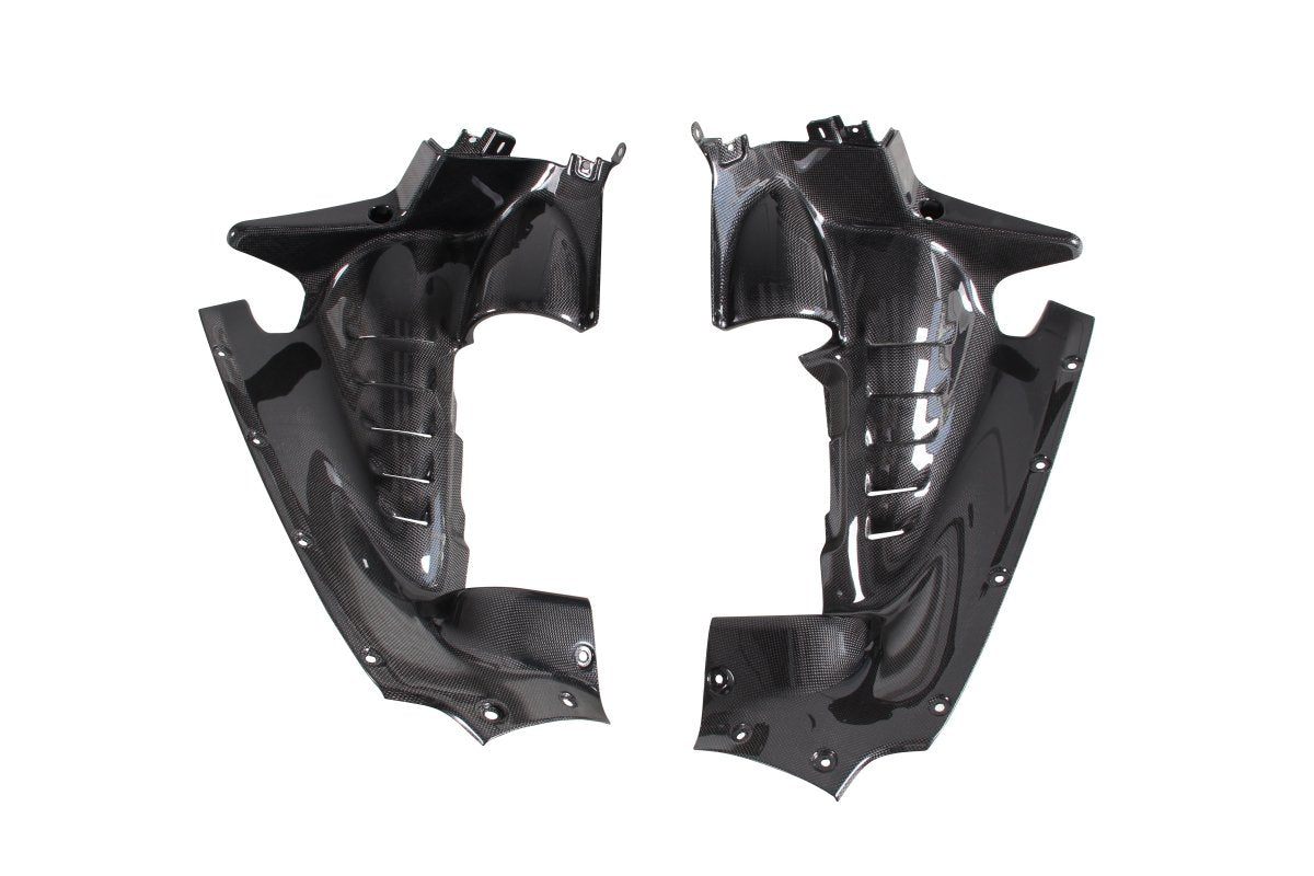 Aero Republic Carbon Fiber Engine Bay Panels OEM Style Replacement for Ferrari SF90 - Performance SpeedShop