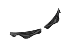 Ferrari SF90 Stradale & Spider 2021 2022 2023 2024 2025 with Aftermarket Parts - OEM 1:1 Style Replacement Front Bumper Corner Small Trim Pre-preg Carbon Fiber from Aero Republic