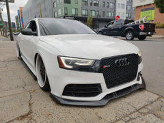 Aero Republic Carbon Fiber Front Lip For Audi RS5 B8 2013-2015 - Performance SpeedShop