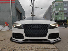 Aero Republic Carbon Fiber Front Lip For Audi RS5 B8 2013-2015 - Performance SpeedShop
