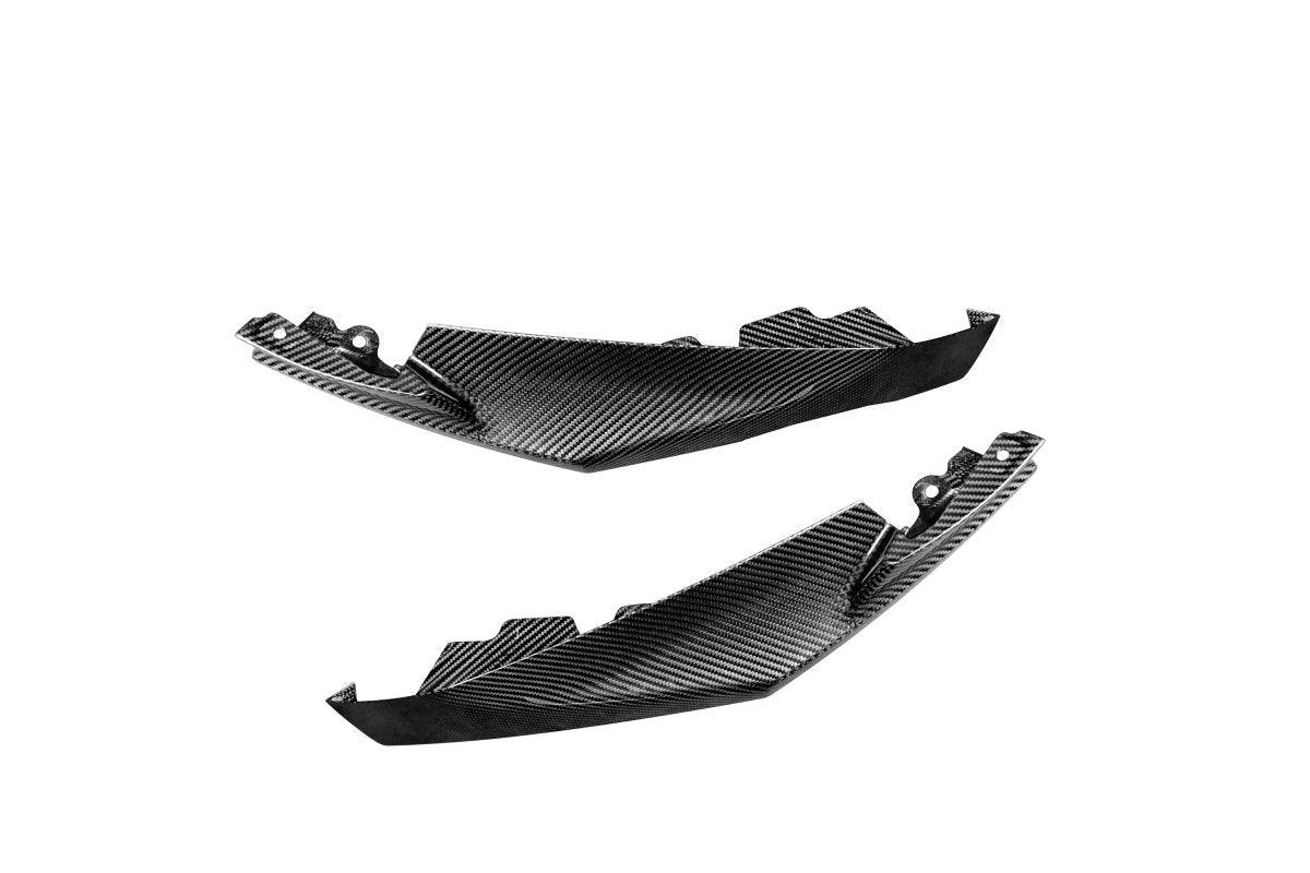 BMW M3 M3C M3CS G80 G81 2021 2022 2023 2024 & M4 M4C M4CS G82 G83 2021 2022 2023 2024 with Aftermarket Parts - MP Style Front Lip Pre-preg?Carbon Fiber from Aero Republic