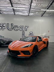 Aero Republic Carbon Fiber Front Splitter 5VM Style for Corvette C8 2020-ON - Performance SpeedShop