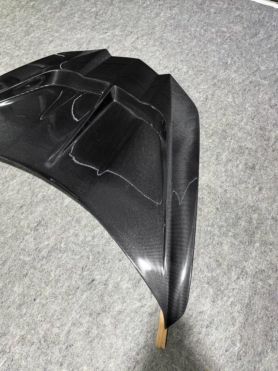 Aero Republic Carbon Fiber Hood Bonnet ST Style for Corvette C8 2020-ON - Performance SpeedShop