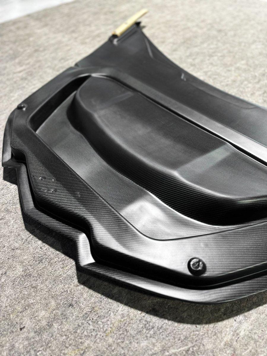 Aero Republic Carbon Fiber Hood Bonnet ST Style for Corvette C8 2020-ON - Performance SpeedShop
