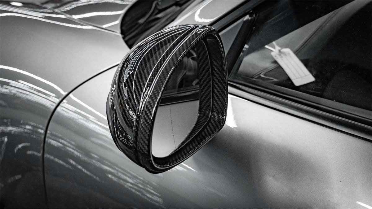 Aero Republic Carbon Fiber Mirror Cover Replacement for Porsche 911 991.1 991.2 Carrera / S / Turbo - Performance SpeedShop