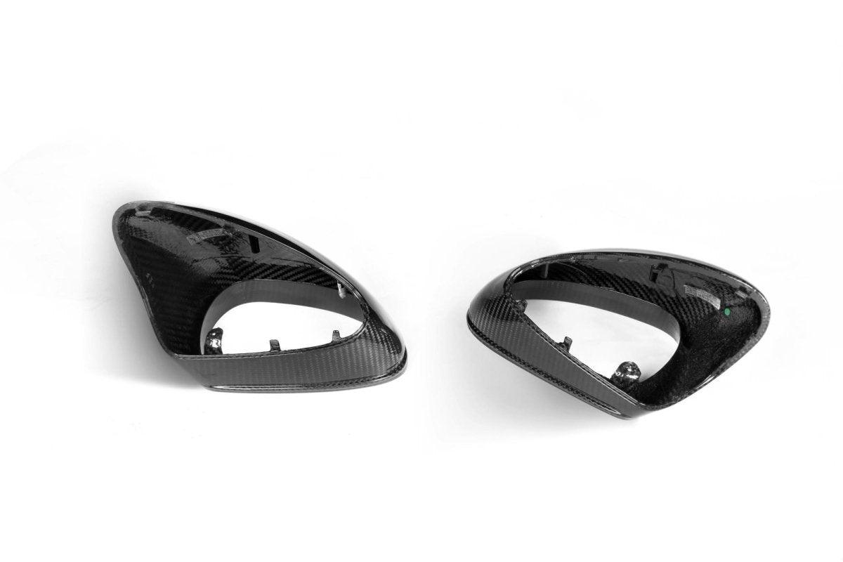 Aero Republic Carbon Fiber Mirror Cover Replacement for Porsche 911 991.1 991.2 Carrera / S / Turbo - Performance SpeedShop