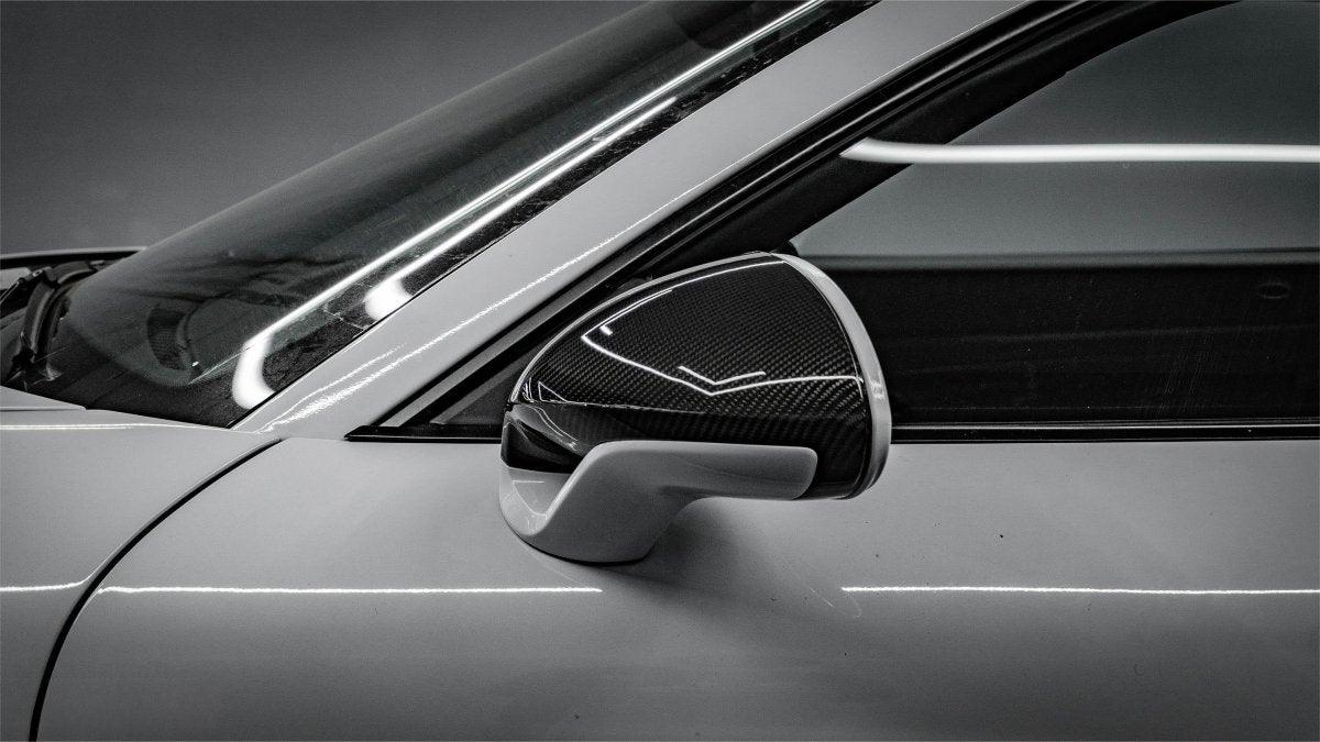 Aero Republic Carbon Fiber Mirror Cover Replacement for Porsche 911 991.1 991.2 Carrera / S / Turbo - Performance SpeedShop