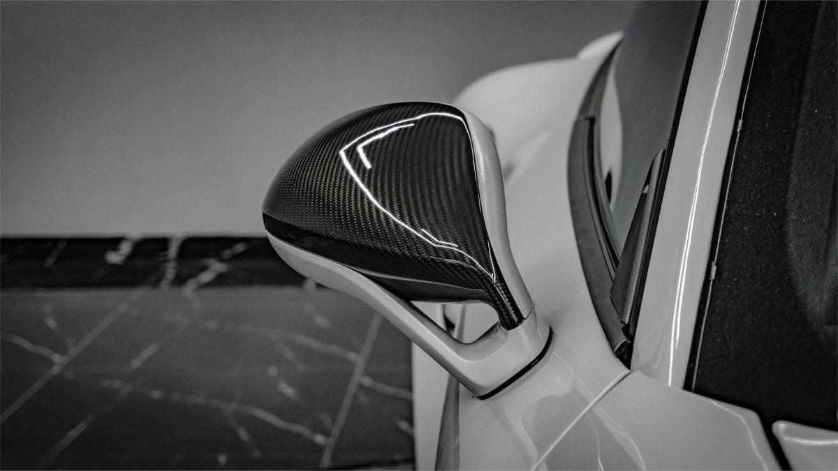 Aero Republic Carbon Fiber Mirror Cover Replacement for Porsche 911 991.1 991.2 Carrera / S / Turbo - Performance SpeedShop