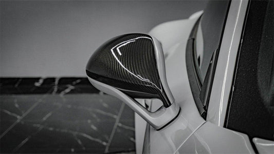 Aero Republic Carbon Fiber Mirror Cover Replacement for Porsche 911 991.1 991.2 Carrera / S / Turbo - Performance SpeedShop