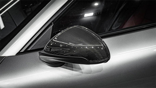 Aero Republic Carbon Fiber Mirror Cover Replacement for Porsche 911 991.1 991.2 Carrera / S / Turbo - Performance SpeedShop