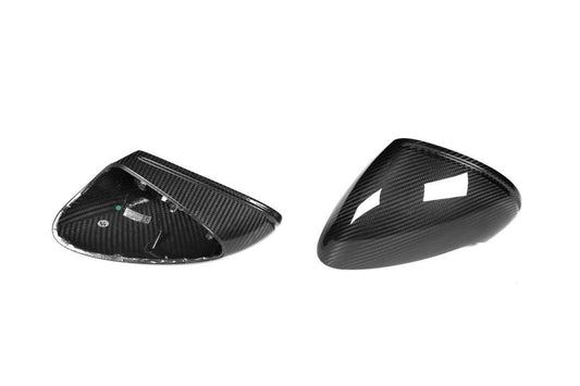 Aero Republic Carbon Fiber Mirror Cover Replacement for Porsche 911 991.1 991.2 Carrera / S / Turbo - Performance SpeedShop