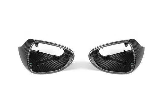 Aero Republic Carbon Fiber Mirror Cover Replacement for Porsche 911 991.1 991.2 Carrera / S / Turbo - Performance SpeedShop