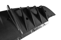 Ferrari SF90 Stradale & Spider 2021 2022 2023 2024 2025 with Aftermarket Parts - OEM 1:1 Style Replacement Rear Diffuser Pre-preg Carbon Fiber from Aero Republic