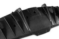 Ferrari SF90 Stradale & Spider 2021 2022 2023 2024 2025 with Aftermarket Parts - OEM 1:1 Style Replacement Rear Diffuser Pre-preg Carbon Fiber from Aero Republic