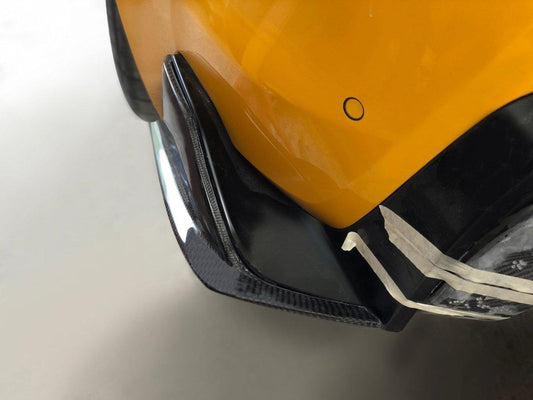 Aero Republic Carbon Fiber Rear Diffuser & Rear Canards VRS Style For Toyota Supra A90 GR - Performance SpeedShop