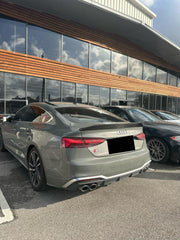 Aero Republic Carbon Fiber Rear Spoiler CA Style for Audi A5 S5 RS5 B9 B9.5 4 Door Sedan 2017-ON - Performance SpeedShop