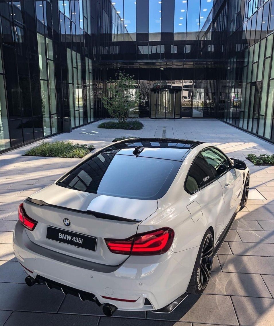 Aero Republic Carbon Fiber Rear Spoiler M4 Style for BMW F80 F30 F32 F82 F33 F83 F36 - Performance SpeedShop