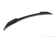 BMW I4 M50 / e Drive 40 G26 2020 2021 2022 2023 2024 & 4 Series Gran Coupe M440 430 G26 2020 2021 2022 2023 2024 with Aftermarket Parts - MP?Style Rear Lip Spoiler Pre-preg Carbon Carbon Fiber from Aero Republic