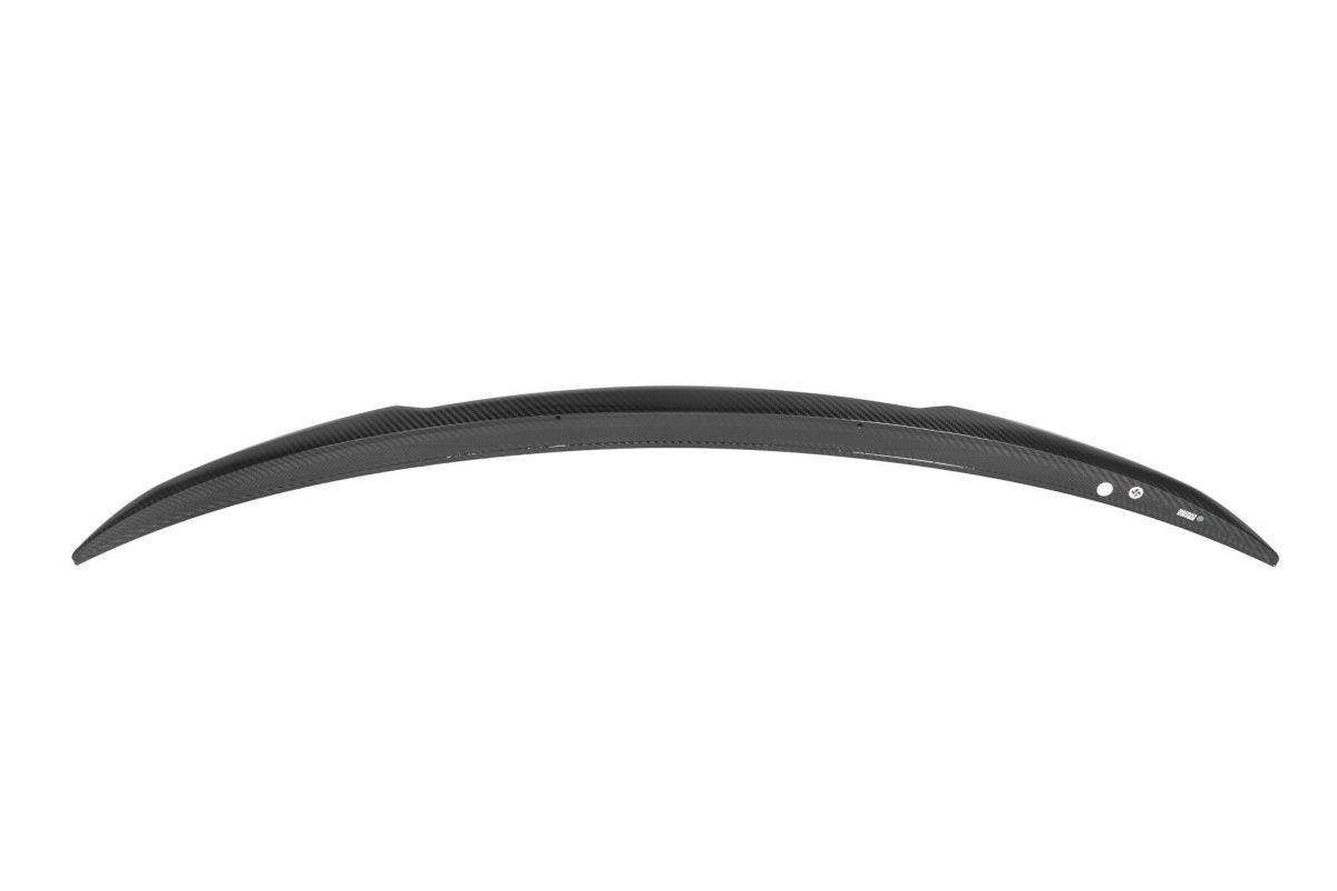 BMW I4 M50 / e Drive 40 G26 2020 2021 2022 2023 2024 & 4 Series Gran Coupe M440 430 G26 2020 2021 2022 2023 2024 with Aftermarket Parts - VS Style Rear Lip Spoiler Pre-preg Carbon Carbon Fiber from Aero Republic