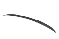 BMW I4 M50 / e Drive 40 G26 2020 2021 2022 2023 2024 & 4 Series Gran Coupe M440 430 G26 2020 2021 2022 2023 2024 with Aftermarket Parts - VS Style Rear Lip Spoiler Pre-preg Carbon Carbon Fiber from Aero Republic