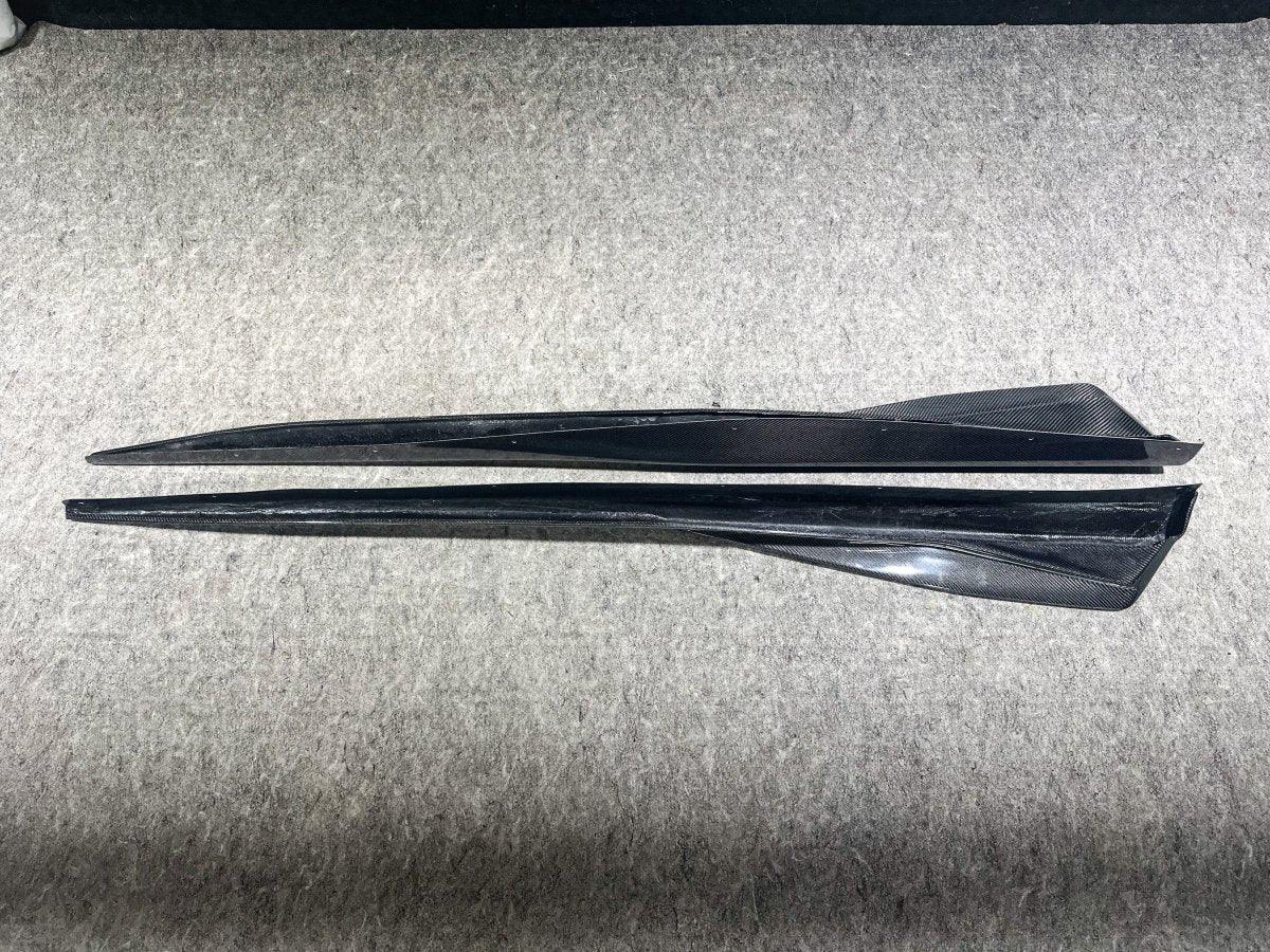 Aero Republic Carbon Fiber Side Skirts 5VM Style for Corvette C8 2020-ON - Performance SpeedShop