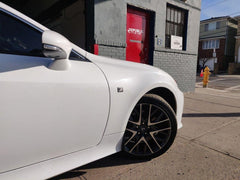 Aero Republic Lexus RC350 RC200 RCF Carbon Arch Guards Mud Flaps - Performance SpeedShop