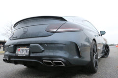 Aero Republic Mercedes Benz C43 C63 AMG Carbon Fiber Arch Guards Mud Flaps Front & Rear Package - Performance SpeedShop