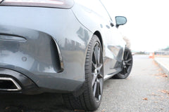 Aero Republic Mercedes Benz C43 C63 AMG Carbon Fiber Arch Guards Mud Flaps Front & Rear Package - Performance SpeedShop