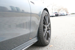 Aero Republic Mercedes Benz C43 C63 AMG Carbon Fiber Arch Guards Mud Flaps Front & Rear Package - Performance SpeedShop