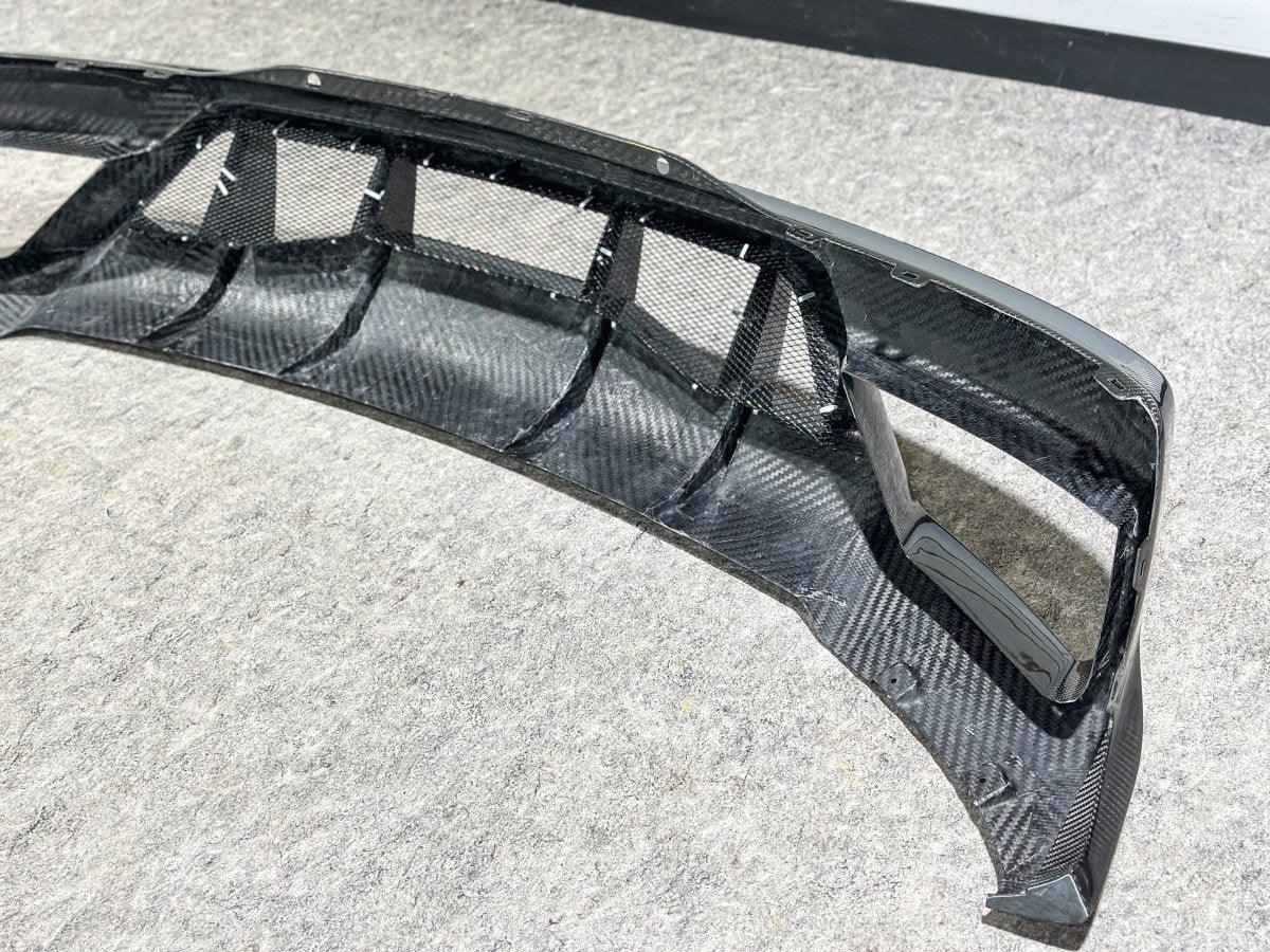 Aero Republic Pre-preg Carbon Fiber Rear Diffuser AD Style for Corvette C8 2020-ON - Performance SpeedShop