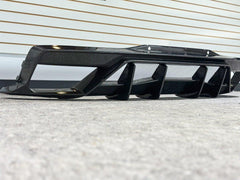 Aero Republic Pre-preg Carbon Fiber Rear Diffuser AD Style for Corvette C8 2020-ON - Performance SpeedShop