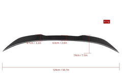 BMW M5 M5C F90 (Fits Both Pre-LCI & LCI) 2018 2019 2020 2021 2022 2023 & 5 Series M550 540 G30 (Fits both Pre-LCI & LCI) 2017 2018 2019 2020 2021 2022 2023?with Aftermarket Parts - DA Style Rear Lip Spoiler Pre-preg Carbon Fiber?from Aero Republic