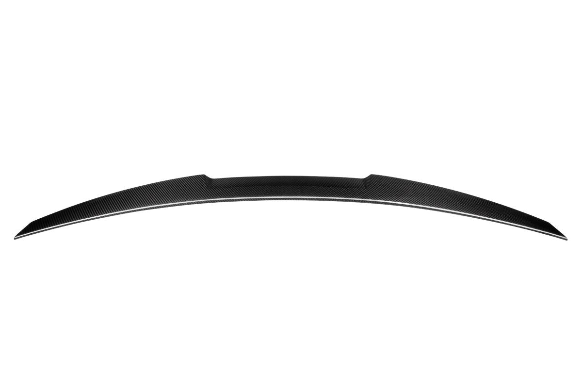 BMW 4 Series M440 430 G22 2020 2021 2022 2023 2024 & M4 G82 2021 2022 2023 2024 with Aftermarket Parts - M4?Style Rear Lip Spoiler Pre-preg Carbon Carbon Fiber from Aero Republic